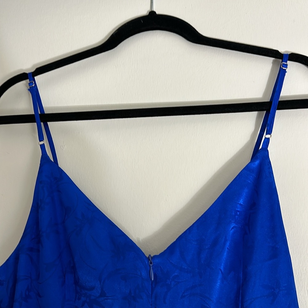Lulu's Royal Blue Mini Dress - Picture 7 of 8